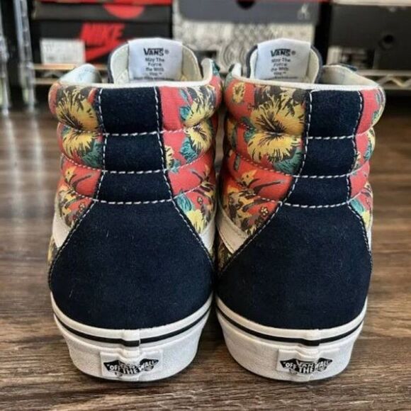 Vans X Star Wars Yoda Aloha Sk8 High Shoes Women's Size 9 - Picture 4 of 10